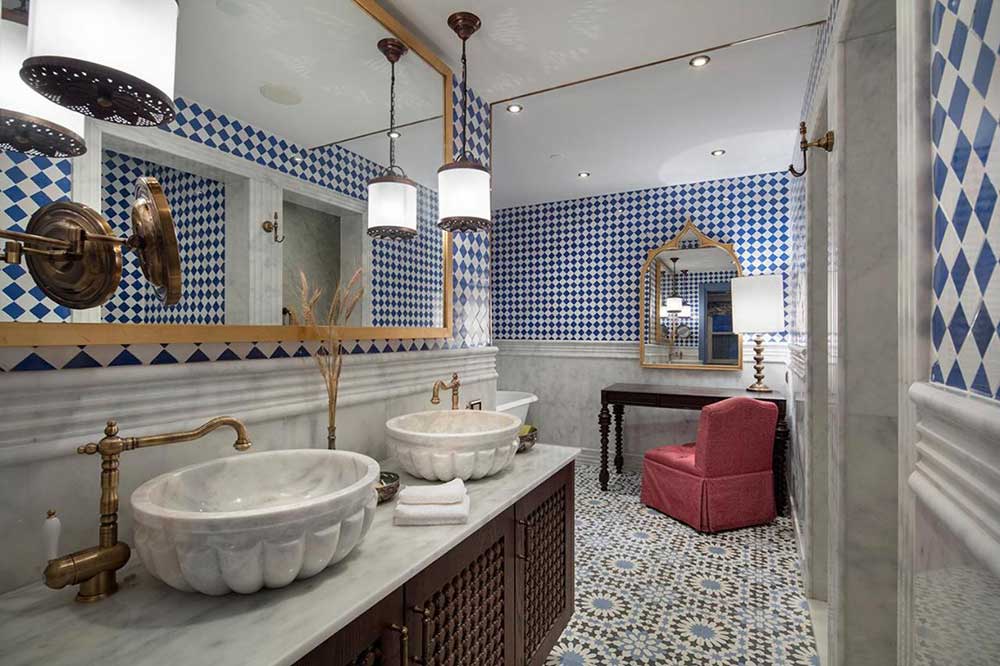 Hilton Hotel bathroom Istanbul