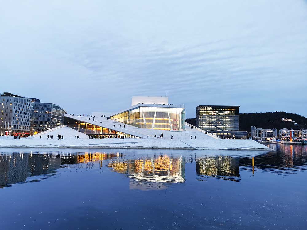 Opera House in Oslo Norway - Free attractions