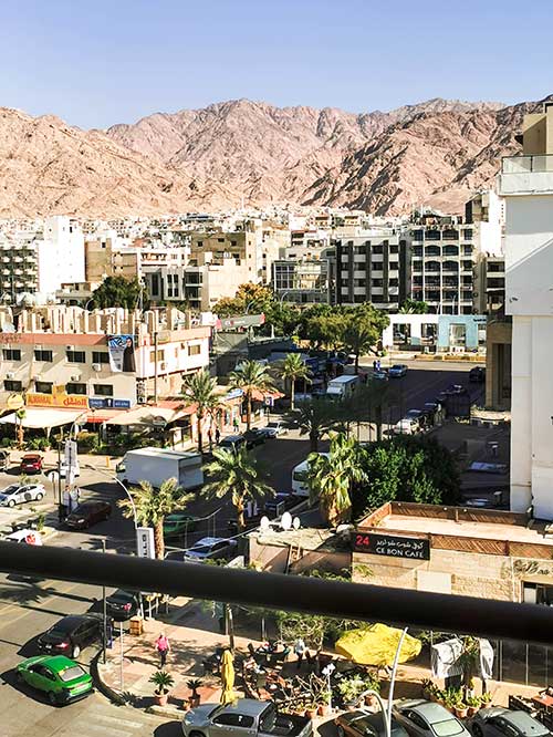 Aqaba City panorama from Lacosta Hotel