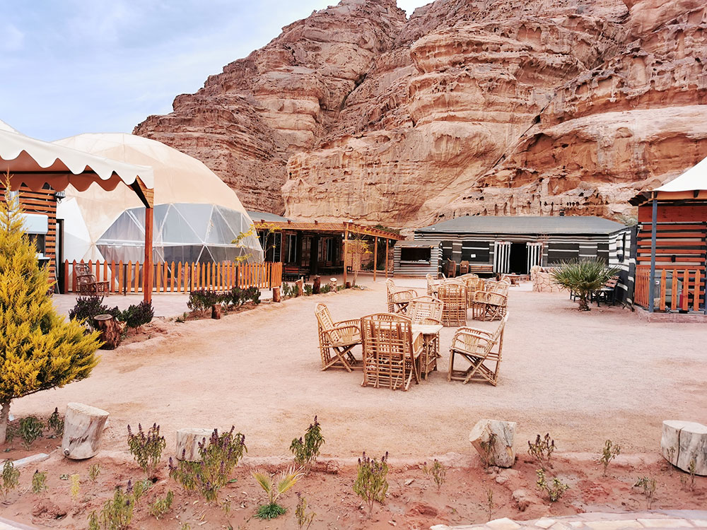 Wadi Rum Oasis Bedouin tents experience