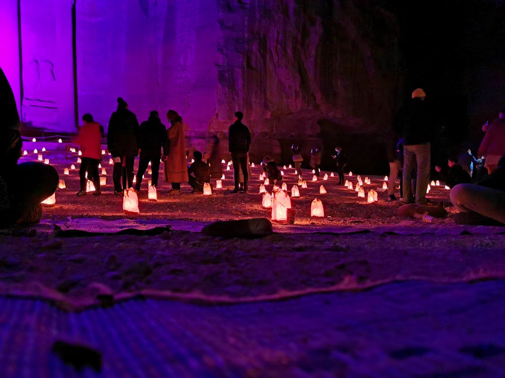 Petra By Night Candle Light Worth It 7 days itinerary