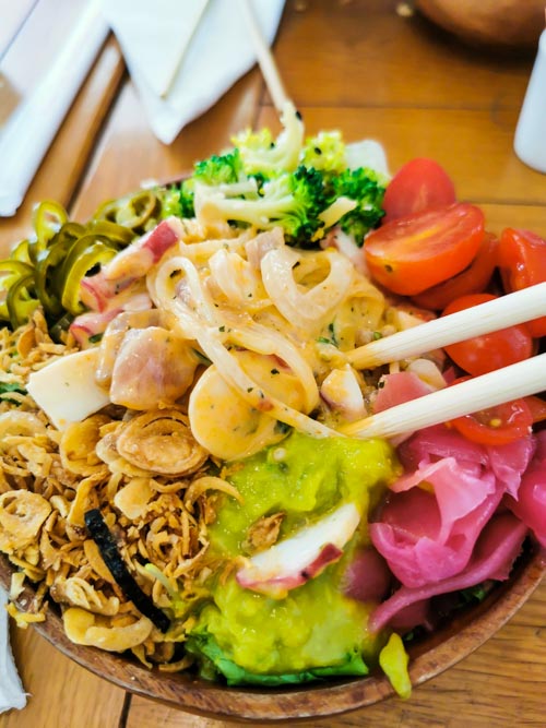 Top Saigon Restaurants - Poke Salad Raw Fish