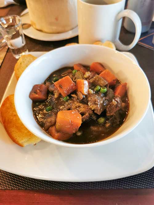 Beef Stew at Mulligans American Saigon Restaurant