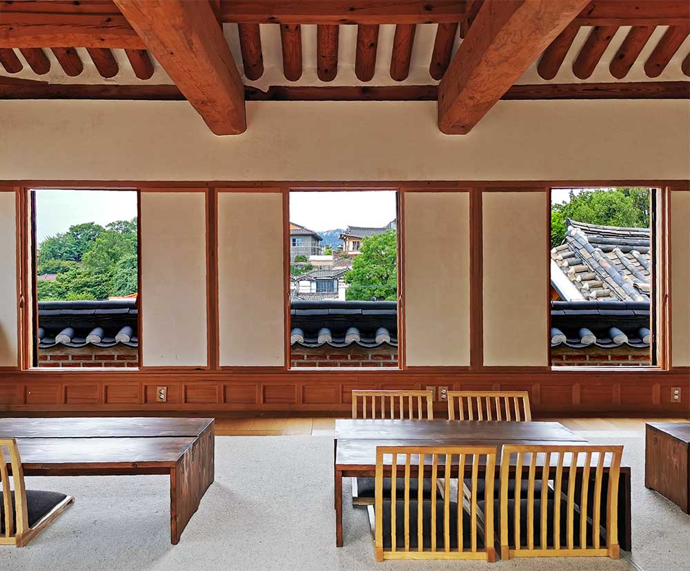 Hanok Hall Bukchon Village Seoul South Korea