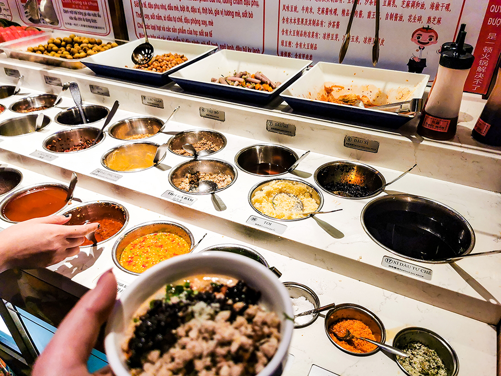 Condiments Bar at Haidilao Restaurant in Ho Chi Minh City .jpg