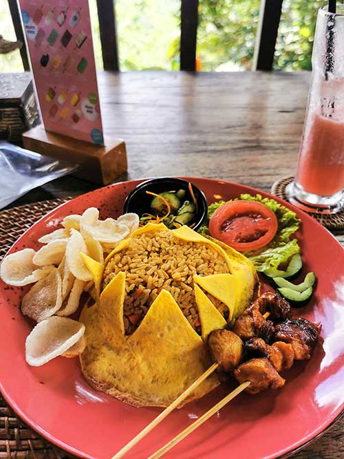 Dalas Restaurant Tegallalang Nasi Goreng