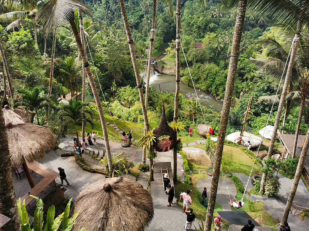 Most Beautiful Swing in Bali