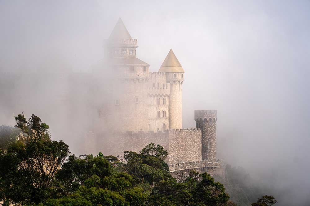 Moon Castle inside Ba Na hills resort