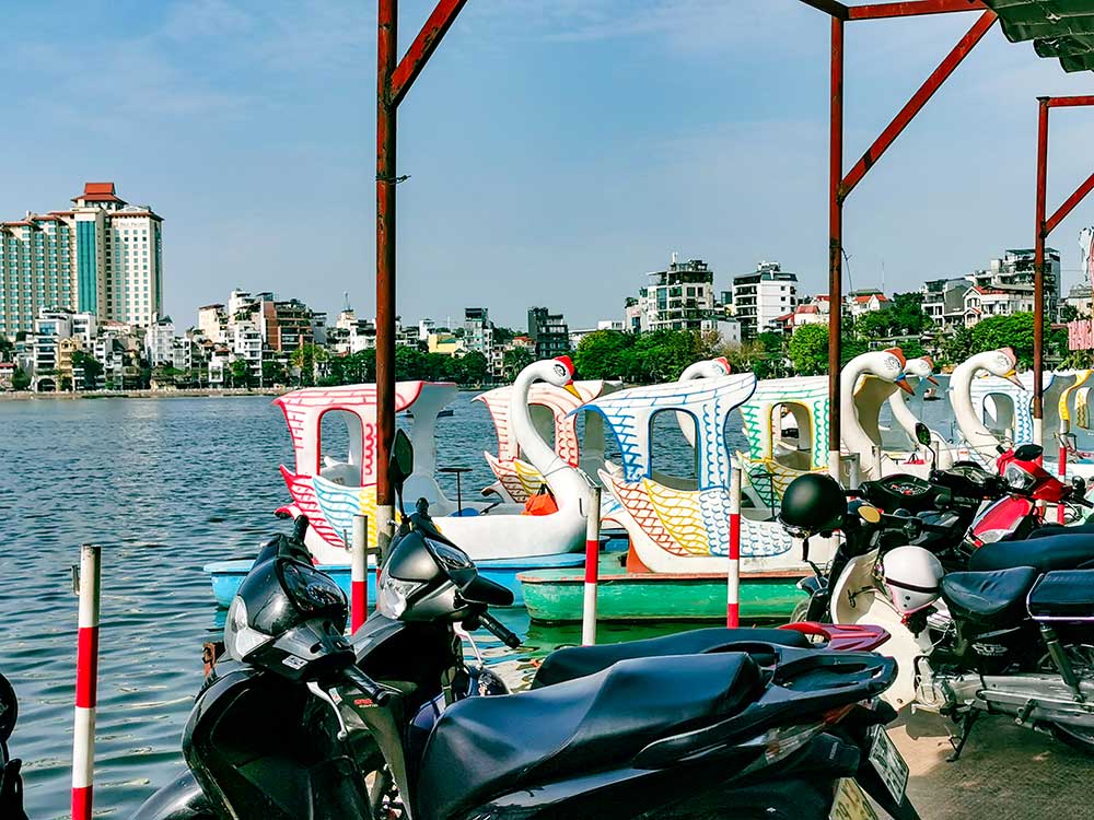 Duck Boats West Lake Hanoi