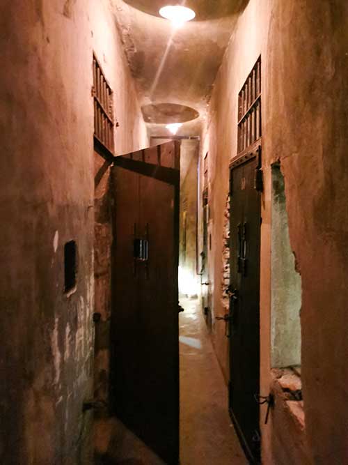 Hoa Lo Prison Cells Hanoi Vietnam