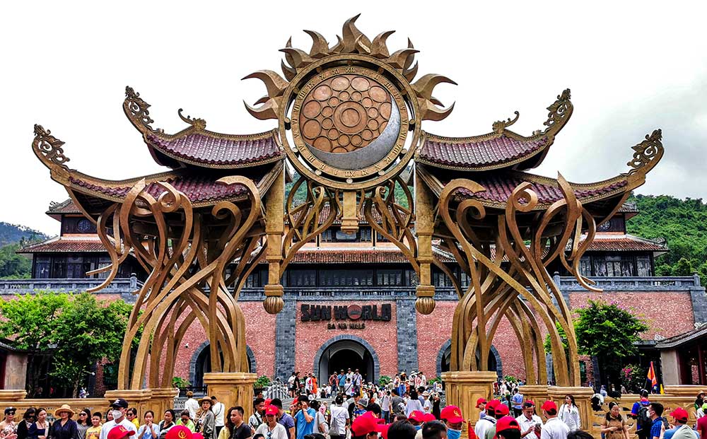 The Main Entrance for Ba Na Hills resort, Da Nang