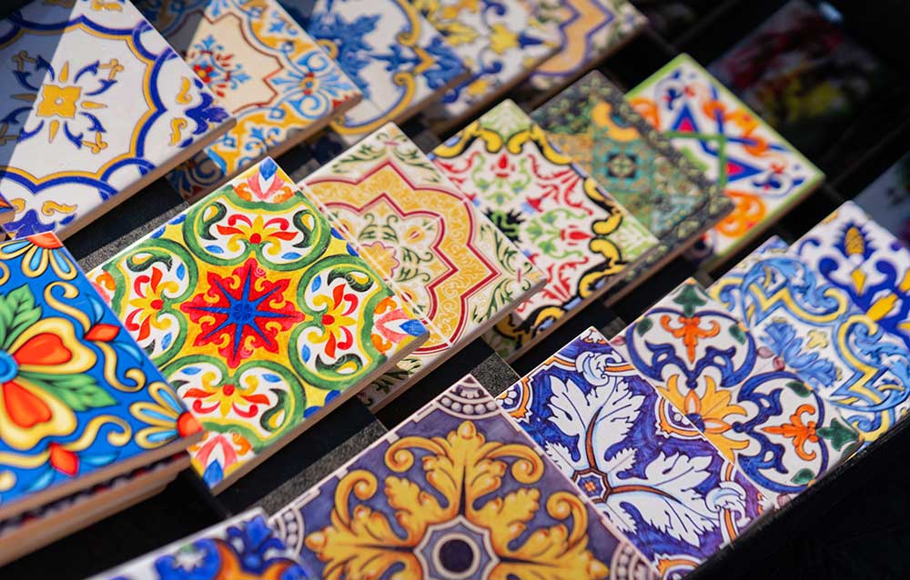 Ceramic Tiles Palermo Souvenirs