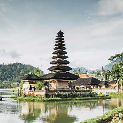 Balinese temple in Bedugul