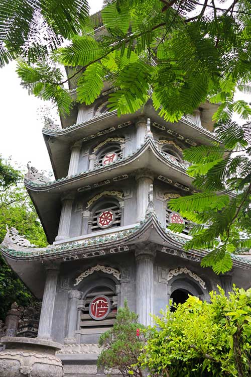 Xa Loi Tower Pagoda MArble Mountains Da Nang