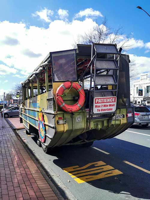 Duck Tours Water and Land Vehicle