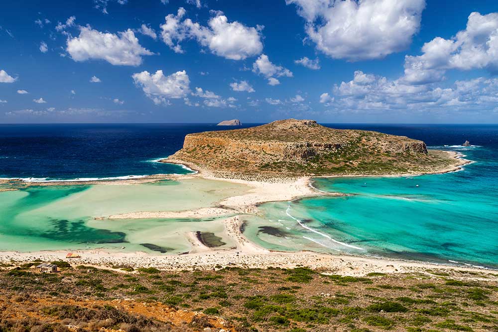 Balos Beach in Crete Greek Islands Summer holiday