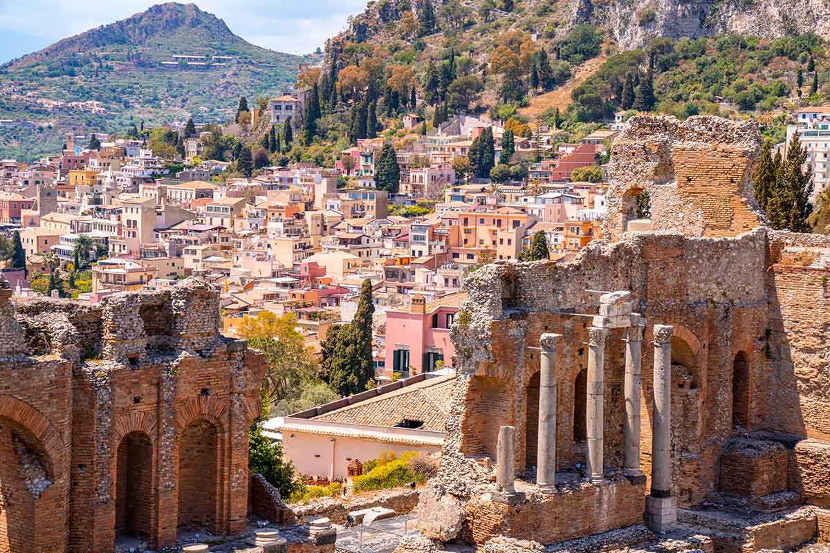 Taormina day trips from Palermo