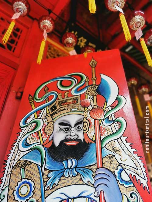 Hainan Thean Hou Temple Penang Malaysia Guardian God