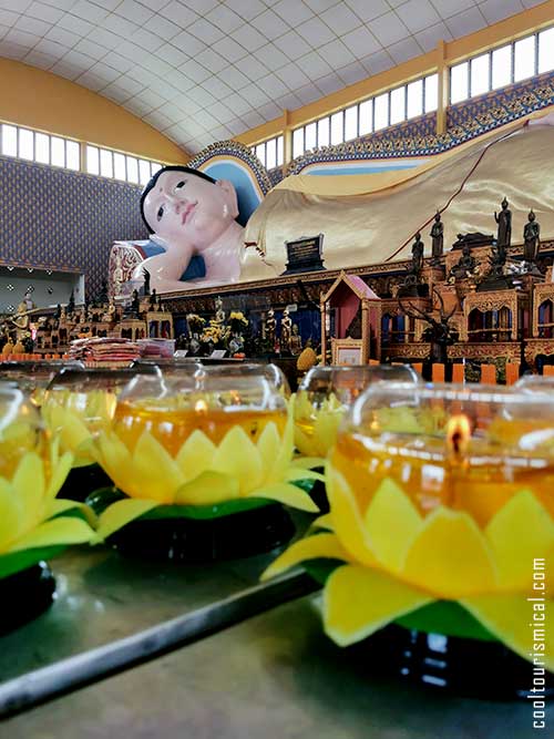 3rd Biggest Reclining Buddha Statue in the World in Penang Malaysia