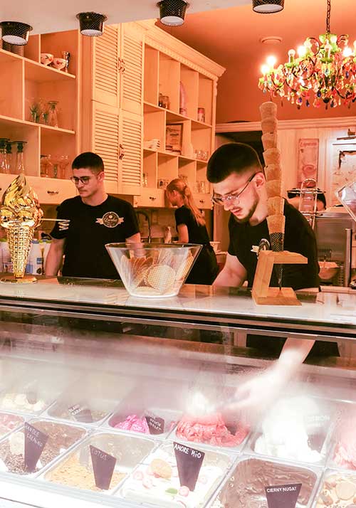 Best Ice Cream Shops in Bratislava Slovakia
