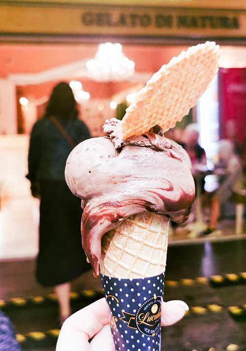 Luculus Chocolate Ice Cream Shops in Bratislava Stare Mesto Slovakia