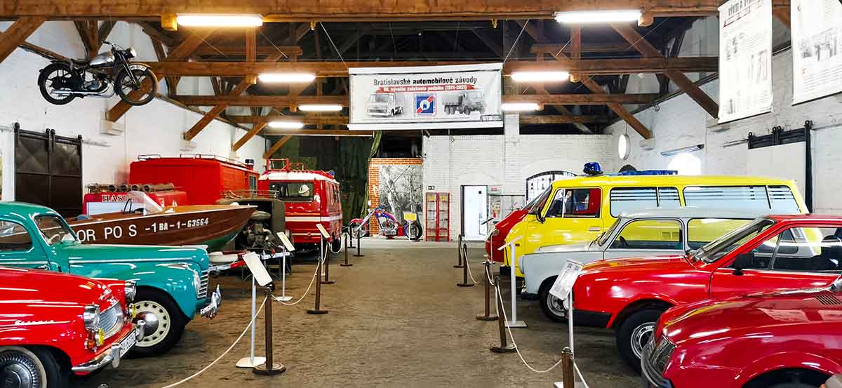 Bratislava Transport Museum Vintage Cars