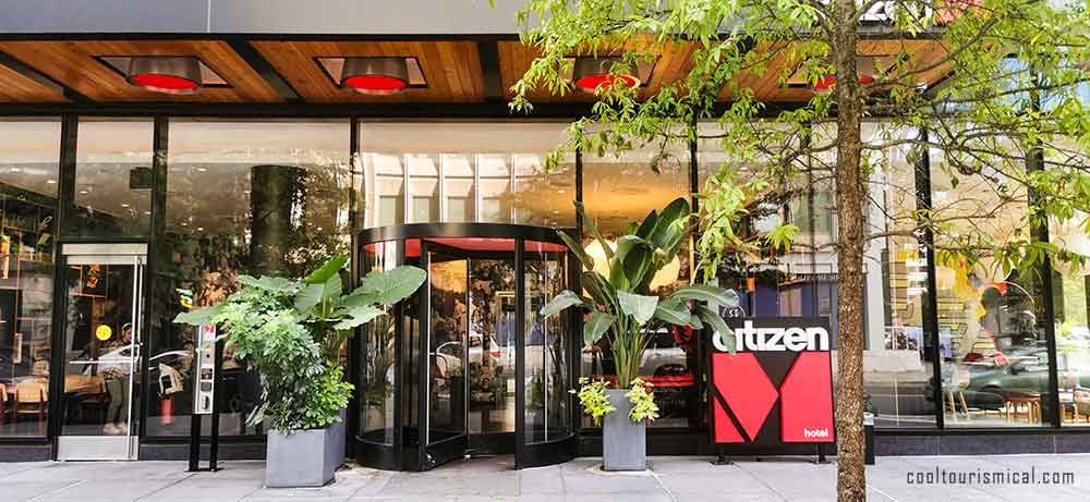 CitizenM Capitol in Washington D.C. United States - Hotel Entrance