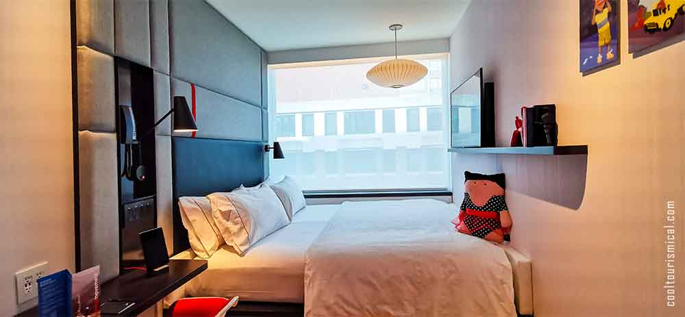 Guest Room at CitizenM Washington DC Hotel