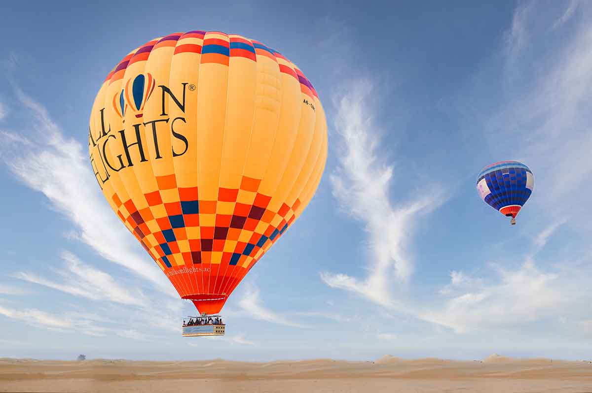 Hot Air Balloon Adventure Dubai