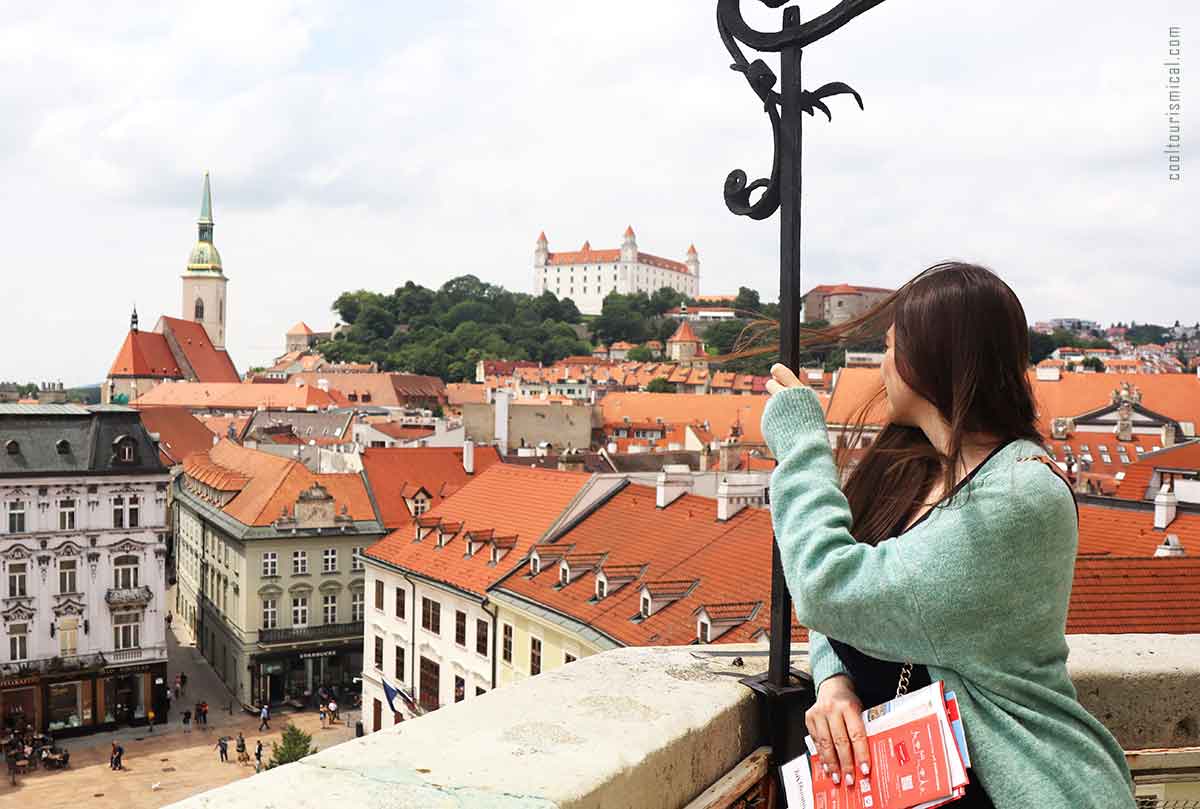 Red Roofs Bratislava Cityscape