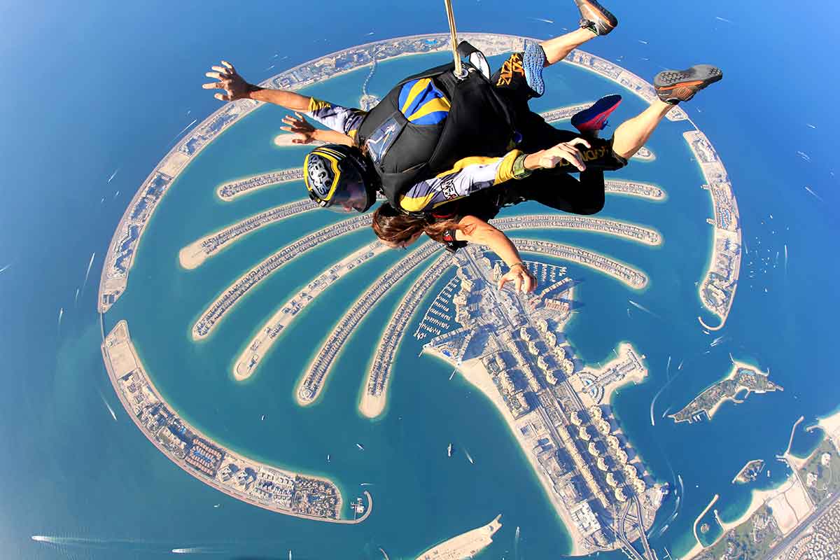 Skydive Dubai Palm Jumeirah
