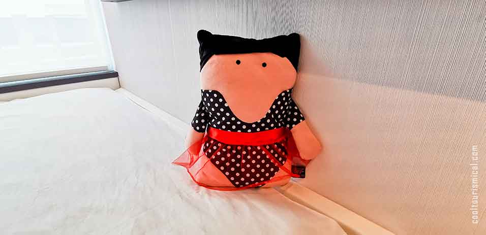 Polka Dot Fashion Doll, one of the Marvins, Mascots of CitizenM hotel