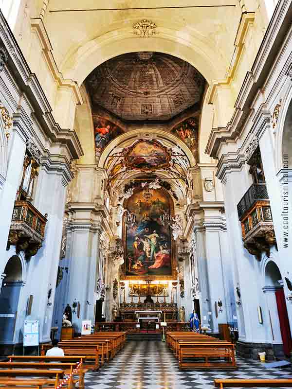 The Altar of Chiesa di Santa Ninfa Palermo