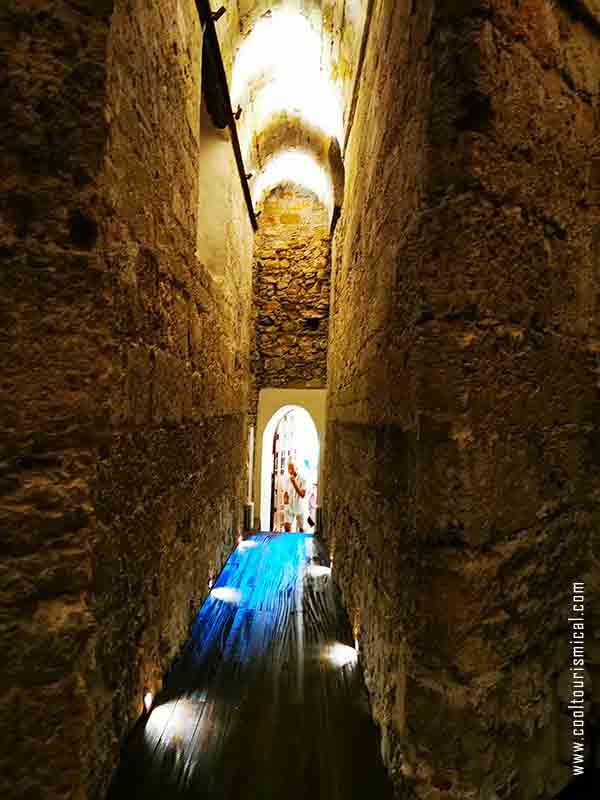 Arab Norman Palace Palermo Sicily Access Tunnel
