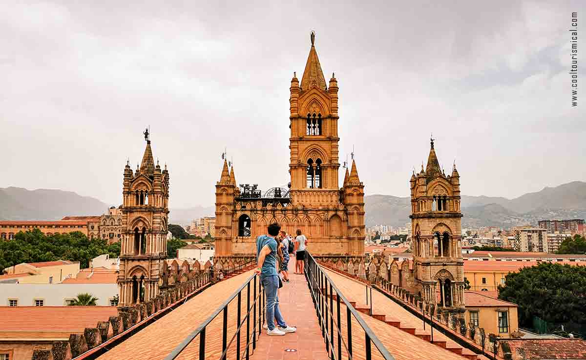 Palermo Cathedral Rooftop