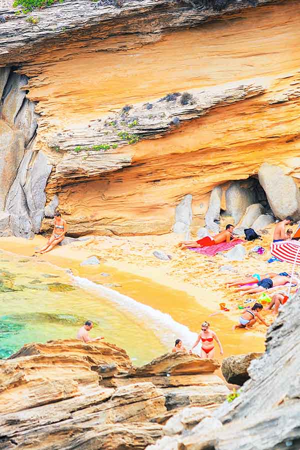 Sardinian beach