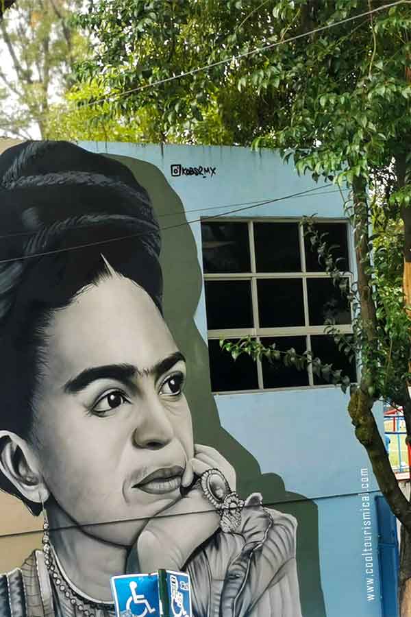 Coyoacan Mural Frida Kahlo Mondays in Mexico City