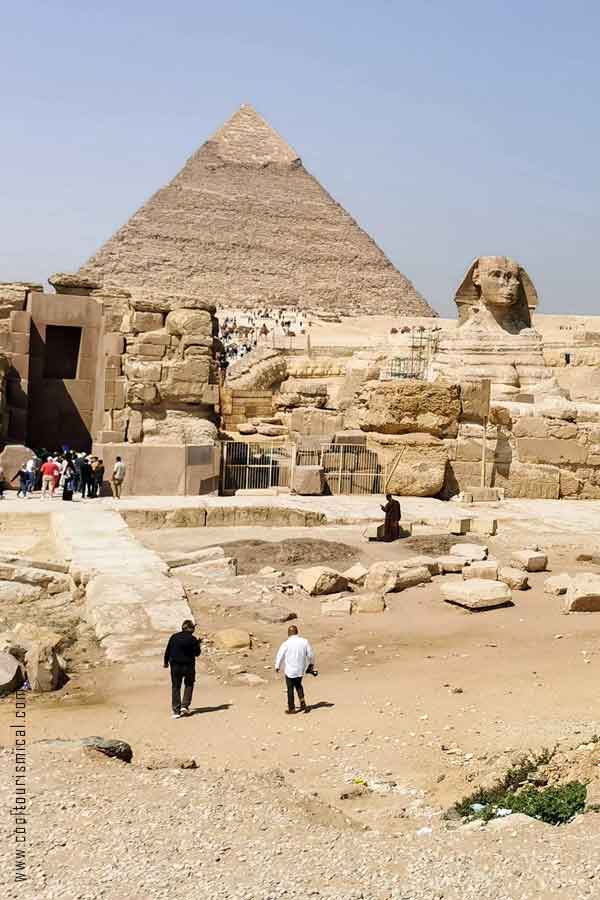 Cairo Pyramids in the Morning