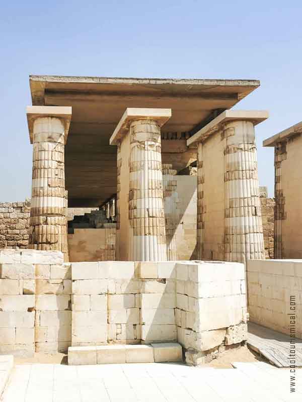 Colonnades Entrance to Djoser Pyramid Complex