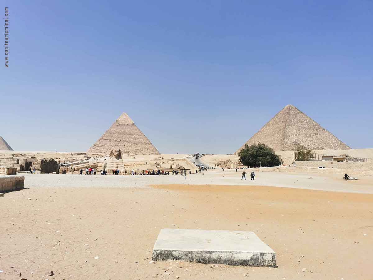 Giza Pyramids Layout