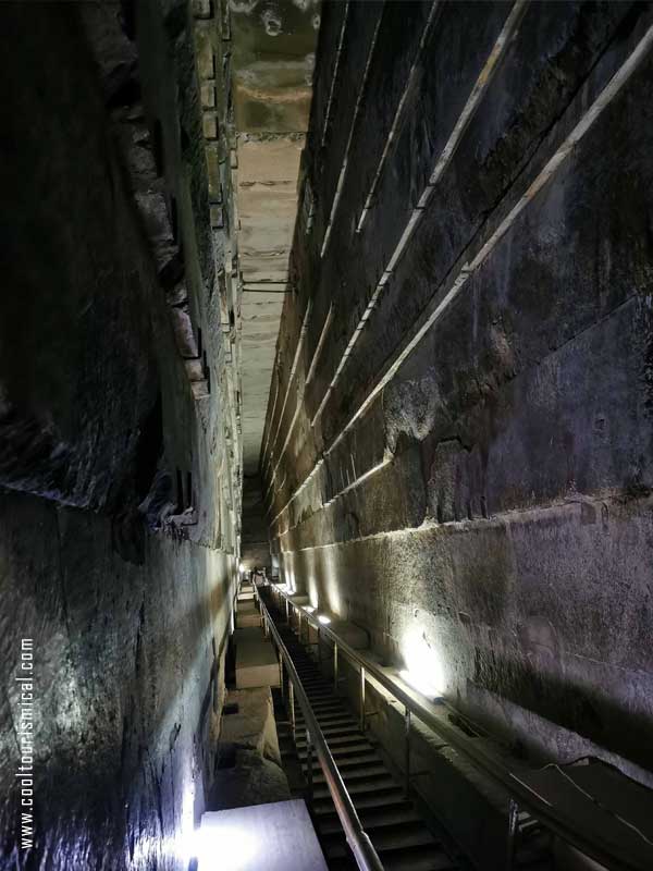 Inside The Great Pyramid of Giza Egypt
