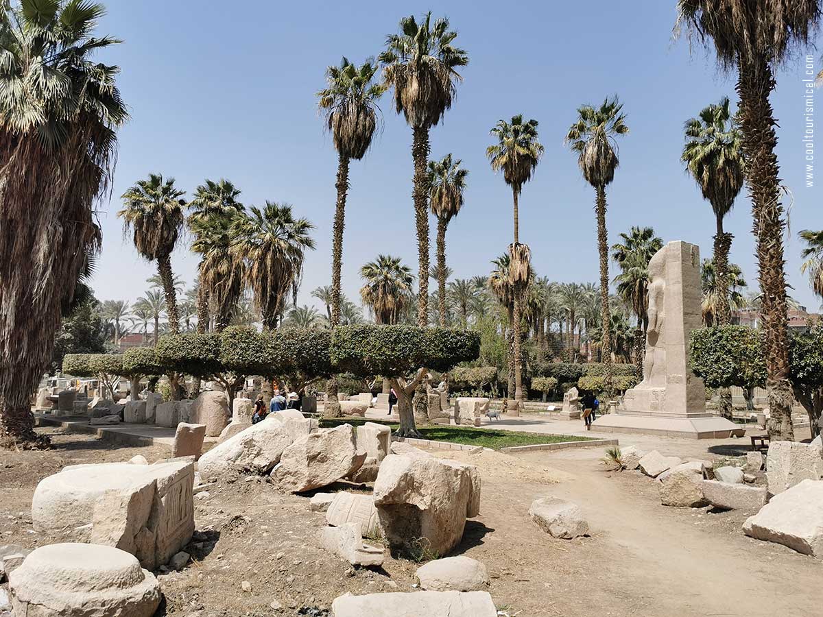 Memphis site and museum in Egypt