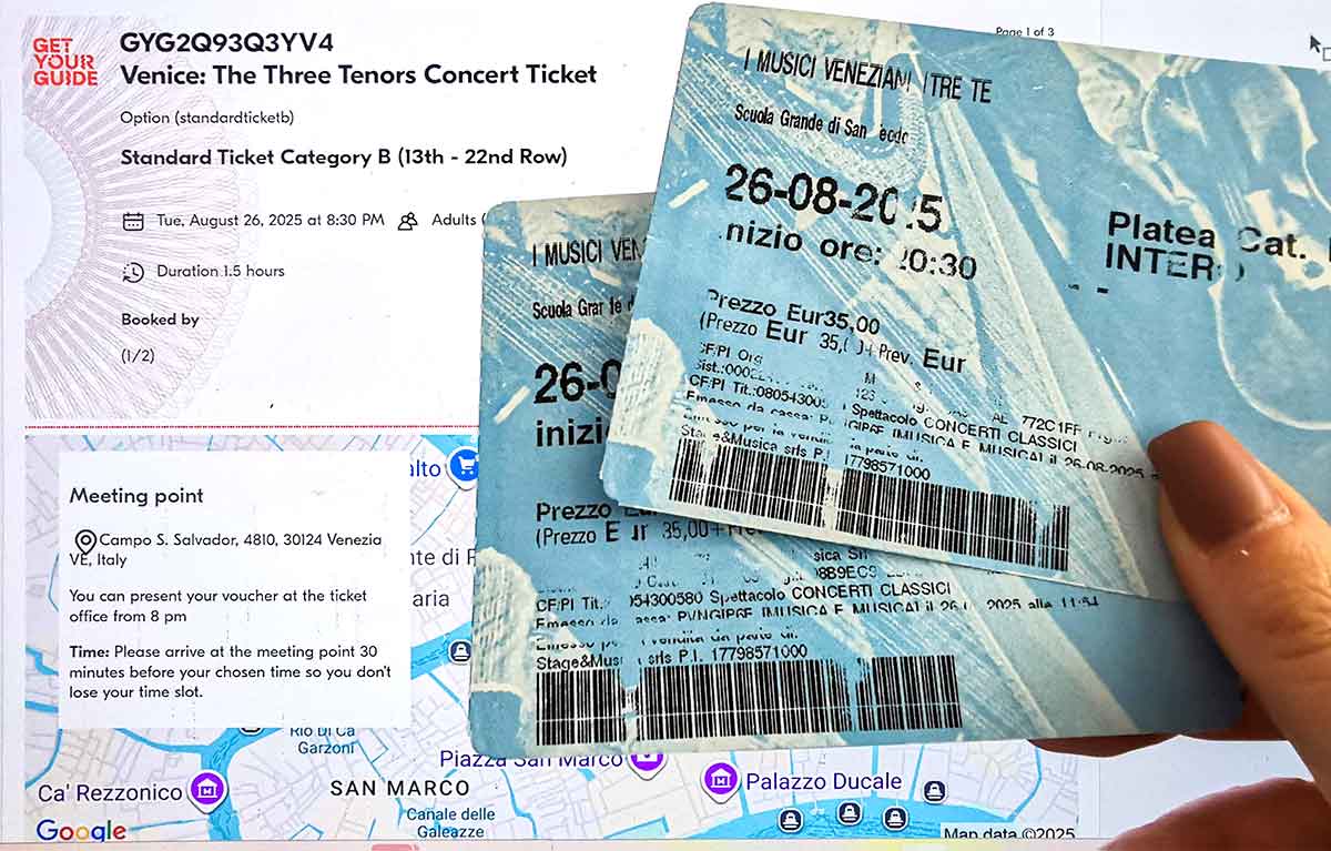Venice Opera Concert Tickets from GetYourGuide