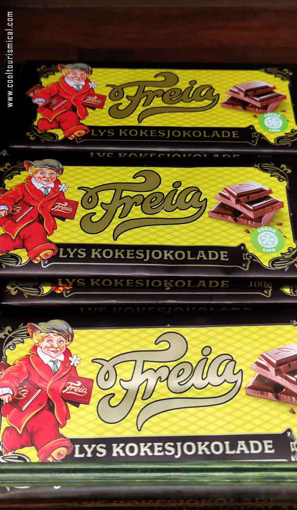 Freia Chocolate Store in Oslo
